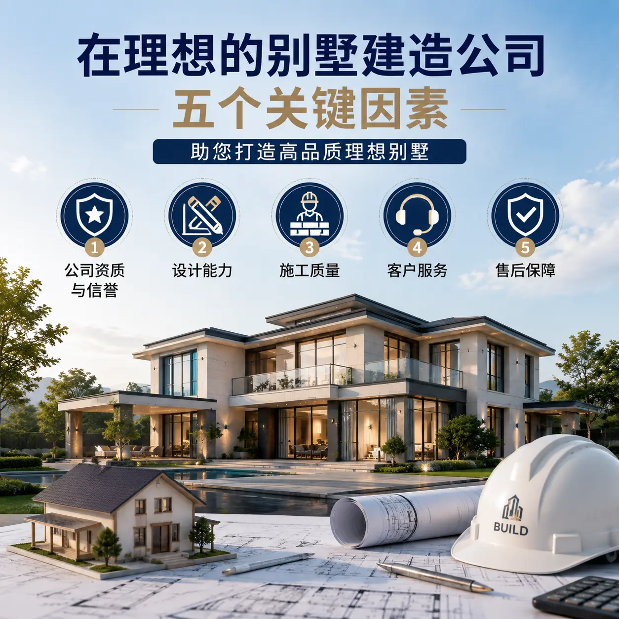 在 丹寨 找到理想别墅建造公司的五个关键因素