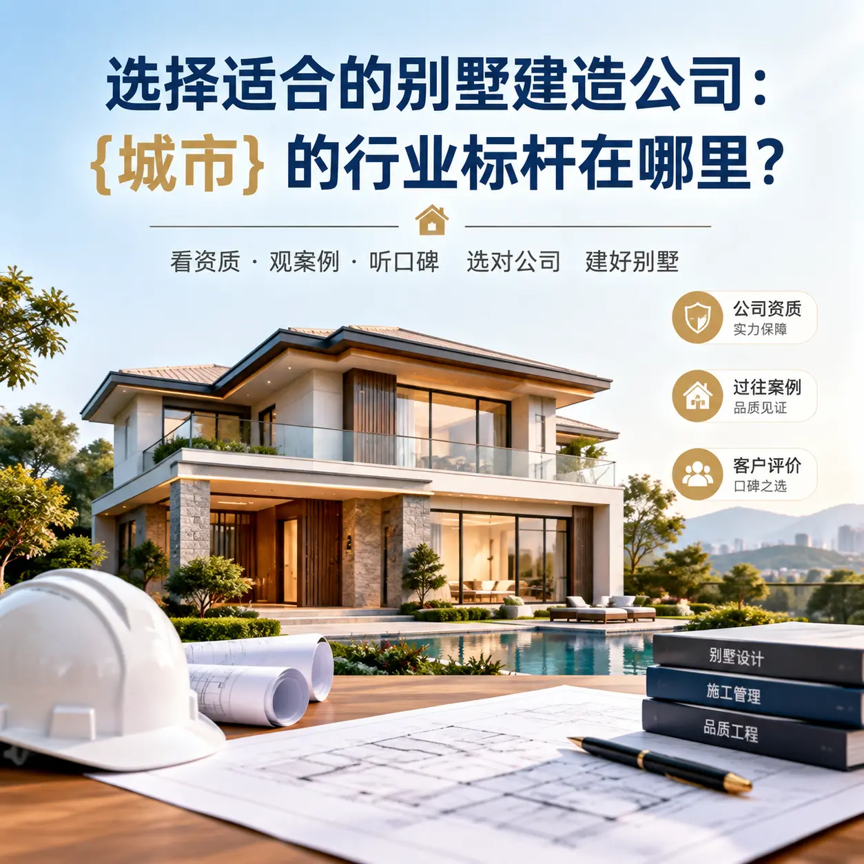 选择适合的别墅建造公司： 丹寨 的行业标杆在哪里？