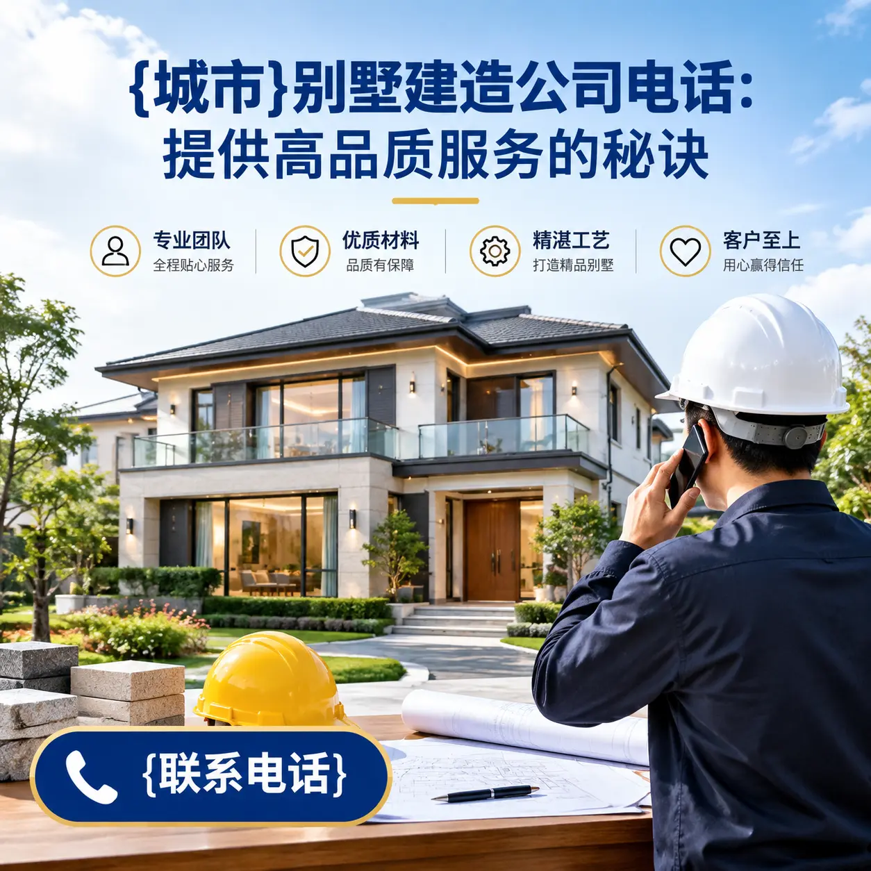 丹寨别墅建造公司电话：提供高品质服务的秘诀