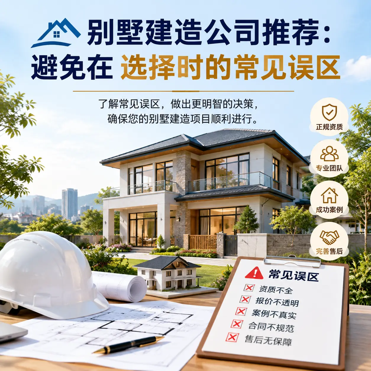 别墅建造公司推荐：避免在 丹寨 选择时的常见误区