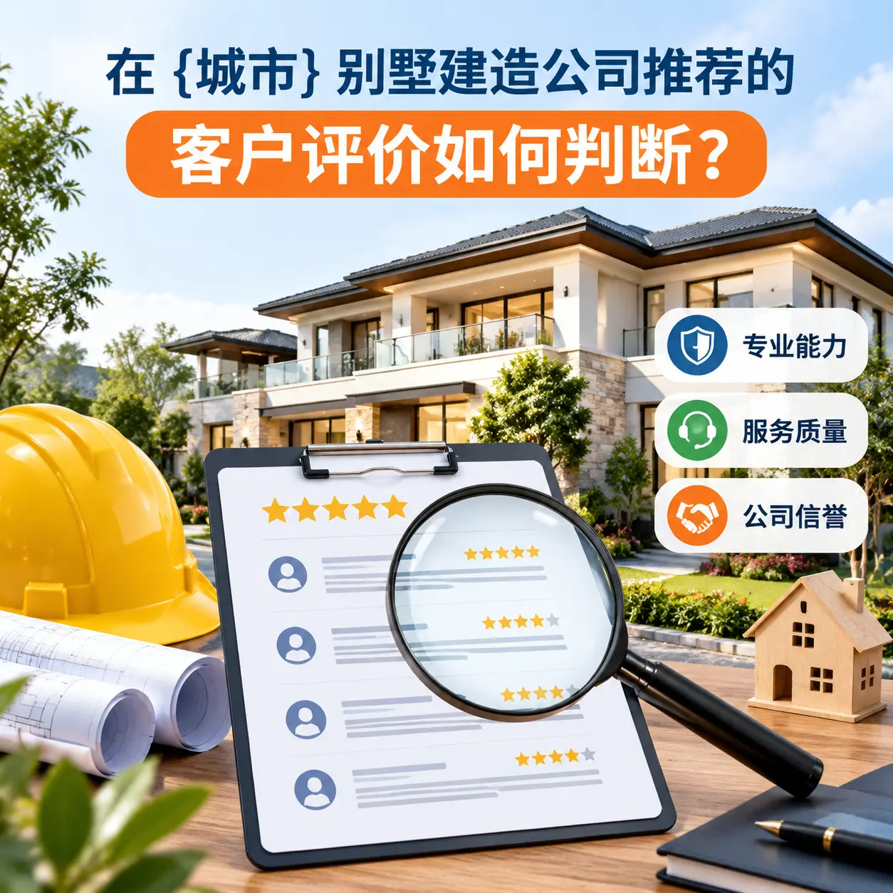 在 丹寨 别墅建造公司推荐的客户评价如何判断?