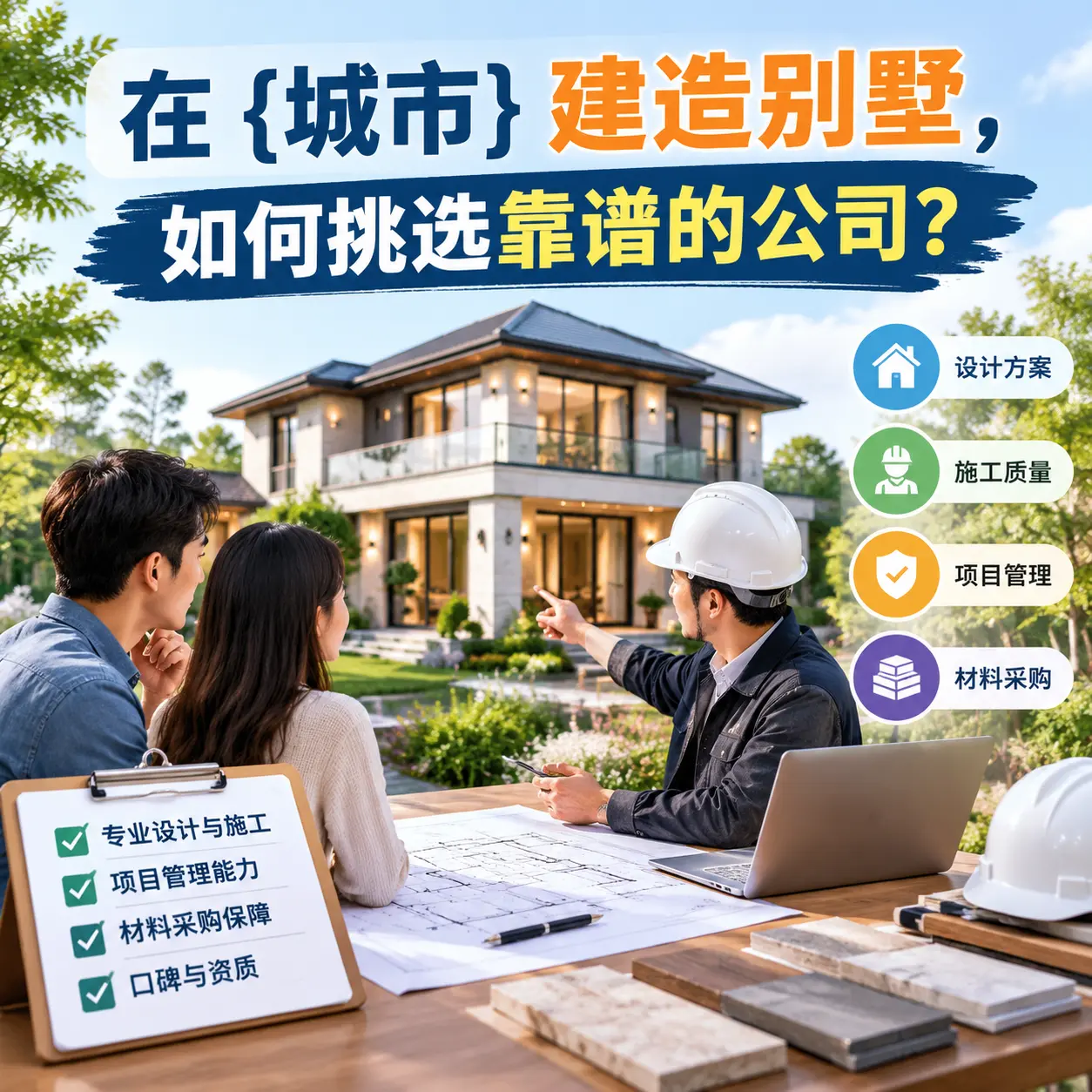 在 丹寨 建造别墅,如何挑选靠谱的公司?