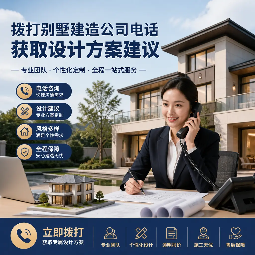 拨打丹寨别墅建造公司电话,获取设计方案建议