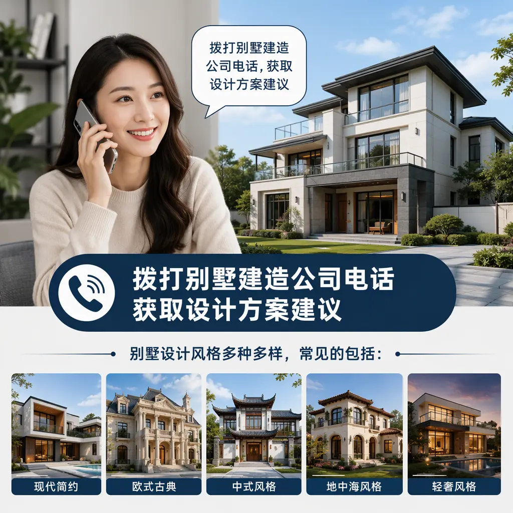 拨打丹寨别墅建造公司电话,获取设计方案建议