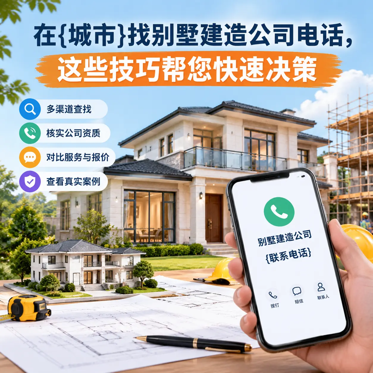 在丹寨找别墅建造公司电话,这些技巧帮您快速决策