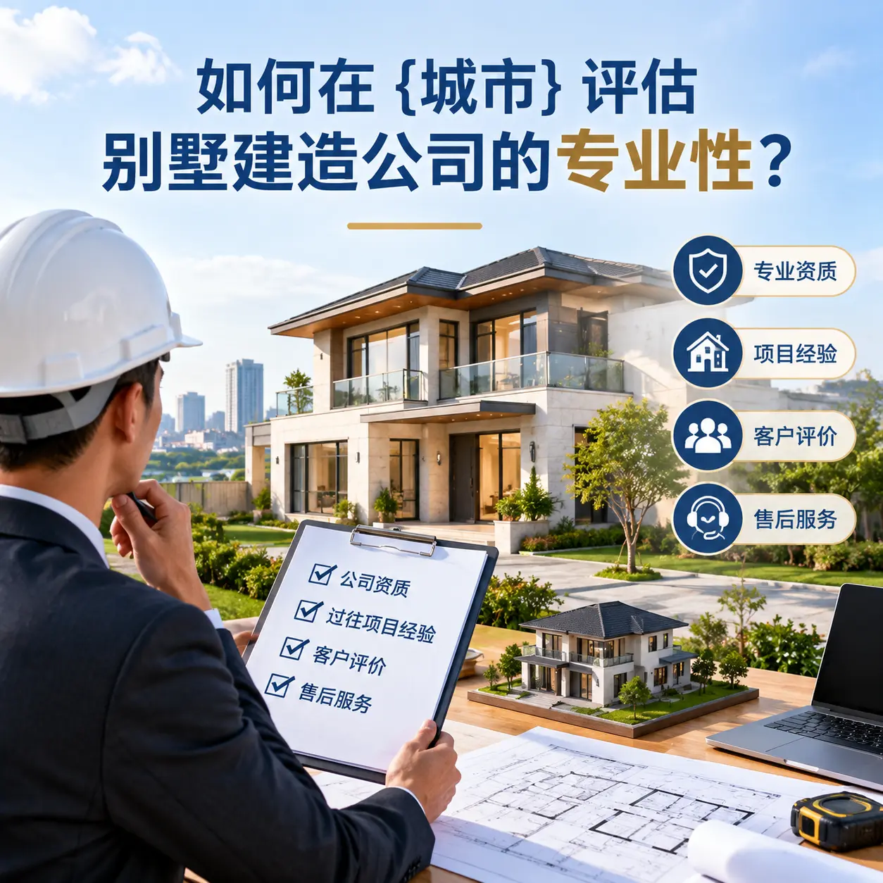 如何在 丹寨 评估别墅建造公司的专业性?