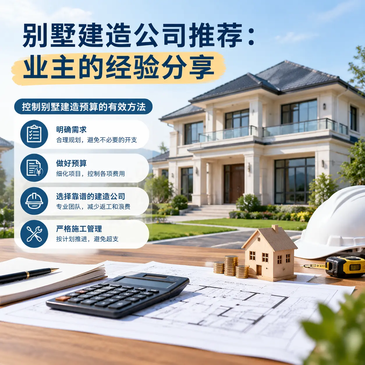 别墅建造公司推荐： 丹寨 业主的经验分享