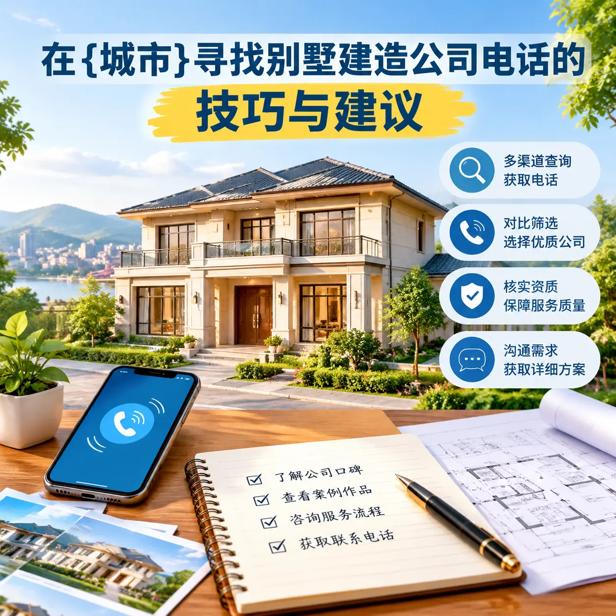 在丹寨寻找别墅建造公司电话的技巧与建议