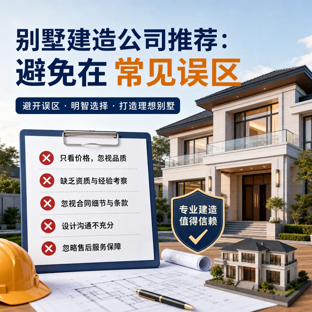 别墅建造公司推荐：避免在 丹寨 的常见误区