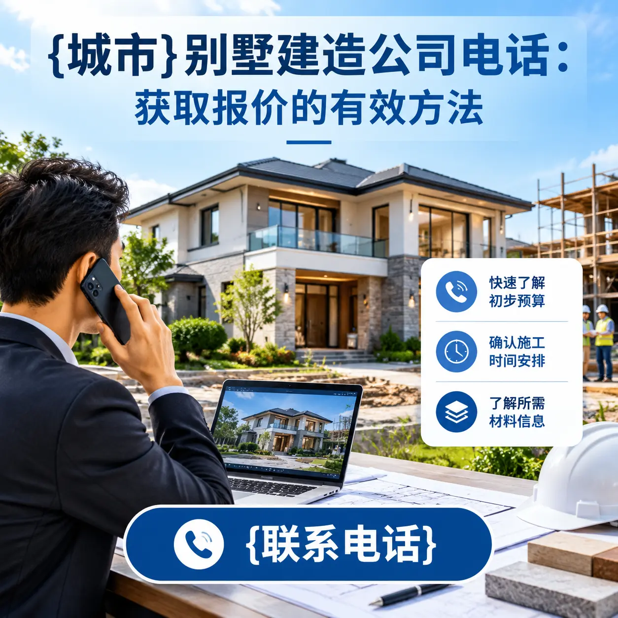 丹寨别墅建造公司电话：获取报价的有效方法